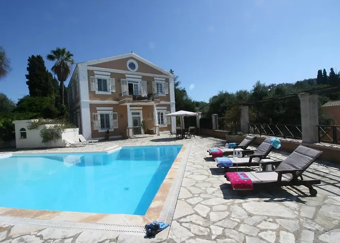 Durrell Corfu Strawberry-Pink Villa